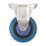 Essentials Heavy Duty Fixed Castor 100mm Blue