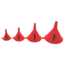 Hilka Pro-Craft Funnel Set 125mm x 145mm 4 Piece Set