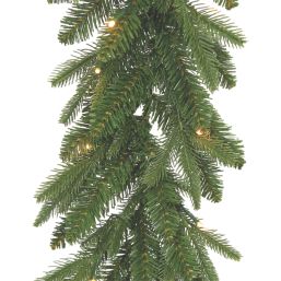 Fraser Fir 2.74m Indoor LED Pre Lit Artificial Christmas Garland