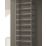 Reina 1200mm x 450mm 845BTU Chrome Flat Designer Towel Radiator