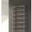 Reina 1200mm x 450mm 845BTU Chrome Flat Designer Towel Radiator