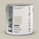 LickPro 2.5Ltr Greige 02 Satin Water-Based Trim Paint