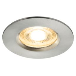 LAP  Fixed  LED Downlights Brushed Nickel 4.5W 420lm 10 Pack