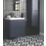 Wall-Hung Vanity Unit & Basin Matt Indigo 805mm x 460mm x 662mm