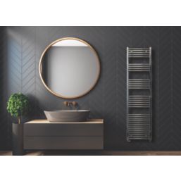 Towelrads 1800mm x 600mm 2143BTU Chrome Flat  Towel Radiator