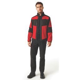 Regatta E-Volve 2-Layer Softshell Jacket  Jacket Classic Red/Black Small 37.5" Chest