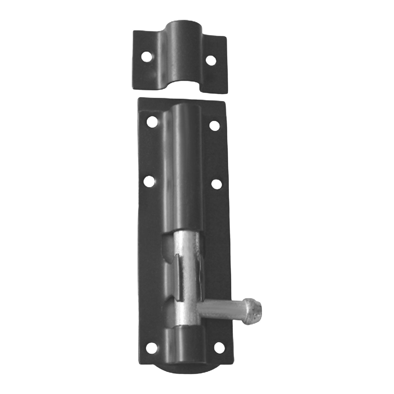 Smith & Locke Tower Gate Bolt Black 102mm (436VE)