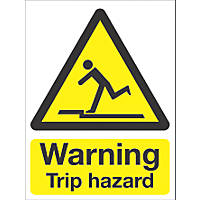 "Warning Trip Hazard" Sign 210 x 148mm