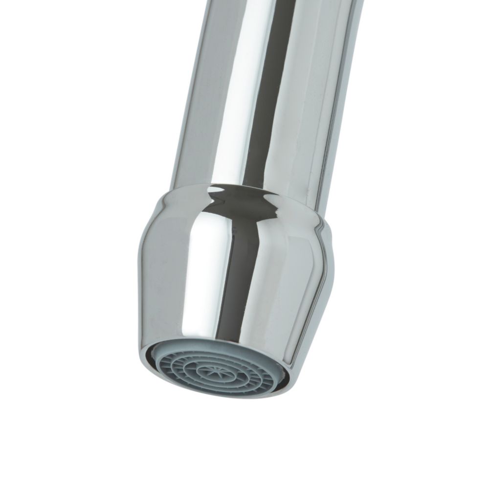 Moselle Dual-Lever Mono Mixer Kitchen Tap Chrome - Screwfix