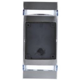 Lutec Focus Outdoor Up/Down Wall Light Stainless Steel