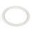 Hager RL602 Ceiling Rose Halo 80mm Internal Diameter White