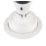 Hager RL602 Ceiling Rose Halo 80mm Internal Diameter White