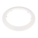 Hager RL602 Ceiling Rose Halo 80mm Internal Diameter White