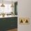 Varilight  13A 2-Gang 2-Pole Switched Socket Brushed Brass  with Black Inserts