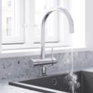 Refurb Swirl  3-in-1 Instant Boiling Water Tap Chrome