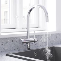 Refurb Swirl  3-in-1 Instant Boiling Water Tap Chrome