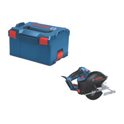 Bosch GKM 18V-50 136mm 18V Li-Ion Coolpack  Cordless Metal Circular Saw in L-Boxx - Bare