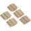 Roughneck  5tpi Masonry Scutch Combs 1" (25mm) 5 Pack