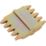 Roughneck  5tpi Masonry Scutch Combs 1" (25mm) 5 Pack