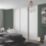 Spacepro  3-Door Sliding Wardrobe Door Kit Dove Grey Frame Dove Grey Panel 1680mm x 2260mm