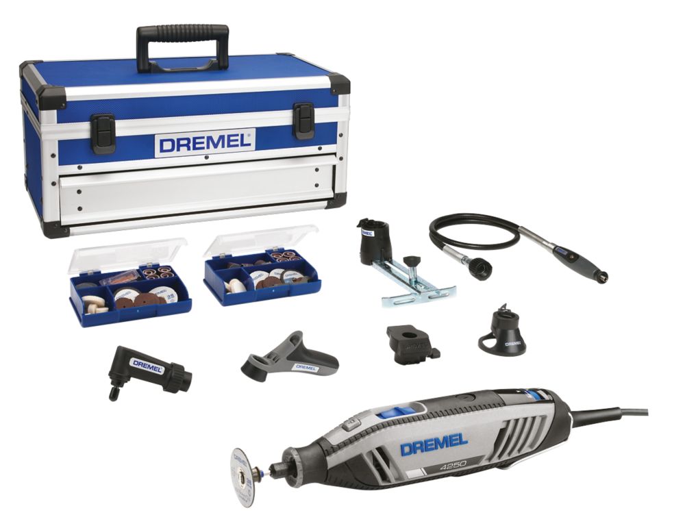 Dremel 4250 175W Electric Multi-Tool Kit 230-240V 135 Pcs - Screwfix