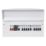 MK Sentry  16-Module 8-Way Populated  Dual RCD Consumer Unit with SPD
