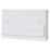 MK Sentry  16-Module 8-Way Populated  Dual RCD Consumer Unit with SPD