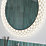 Sensio Spiro Round Illuminated Etched Bathroom Mirror With 1728lm LED Light 800mm x 800mm