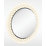 Sensio Spiro Round Illuminated Etched Bathroom Mirror With 1728lm LED Light 800mm x 800mm