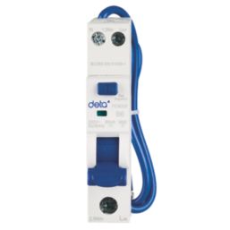 Deta  6A 30mA Type A SP & N B Curve  Mini RCBO