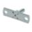 Tesla M10 Male Backplates for Pipe Clips M10 Zinc 5 Pack