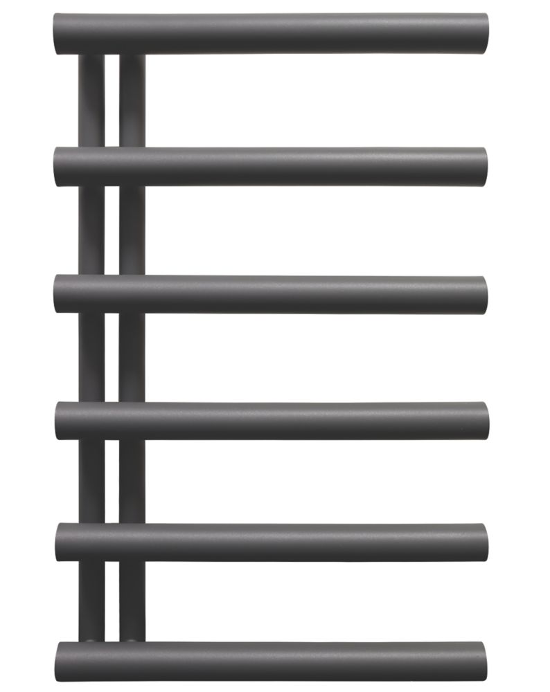 Towelrads 795mm x 500mm 1224BTU Anthracite Flat Designer Towel Radiator