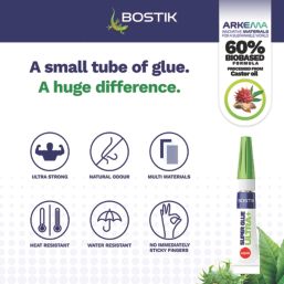 Bostik  Bio-Based Super Glue Ultra+ 3g