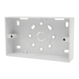 Deta TTE  2-Gang Surface Pattress  Box 32mm