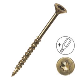 Turbo TX  TX Double-Countersunk  Multipurpose Screws 6mm x 120mm 50 Pack