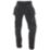 CAT Stretch Pocket Work Trousers Black 42" W 30" L