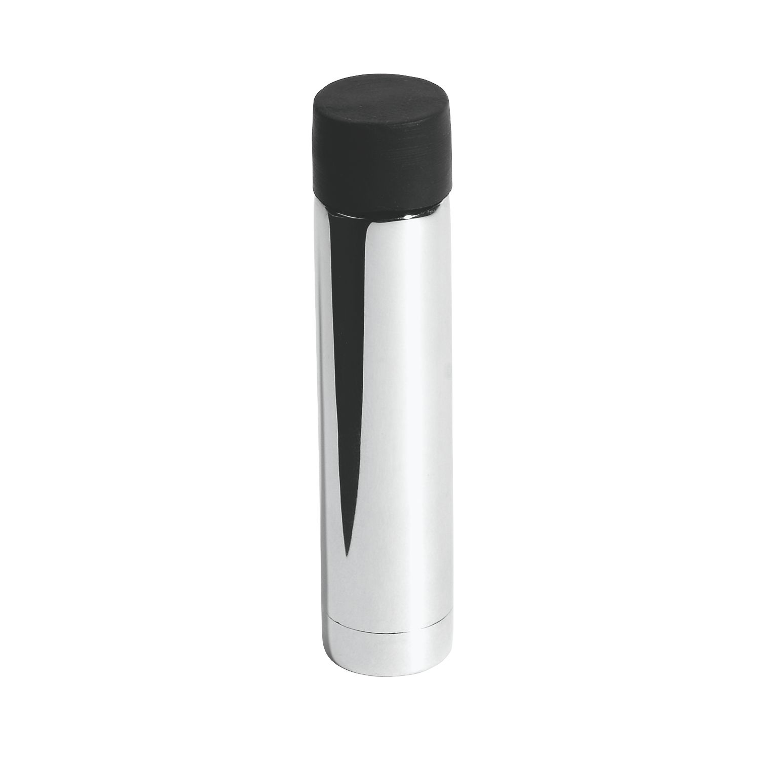 Cylinder Projection Door Stops with Concealed Fixings 16 x 70mm Polished Chrome 2 Pack (43820)