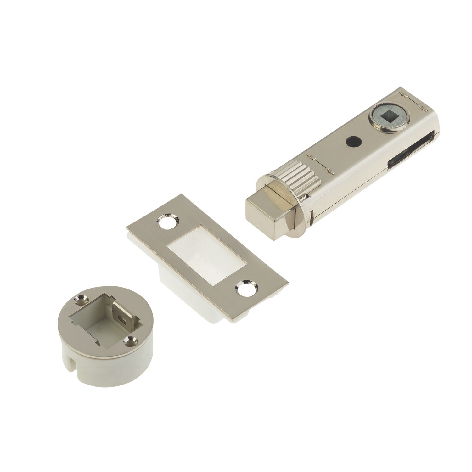 Union Satin Nickel-Plated Tubular Privacy Bolt 73mm Case - 57mm Backset (4382V)