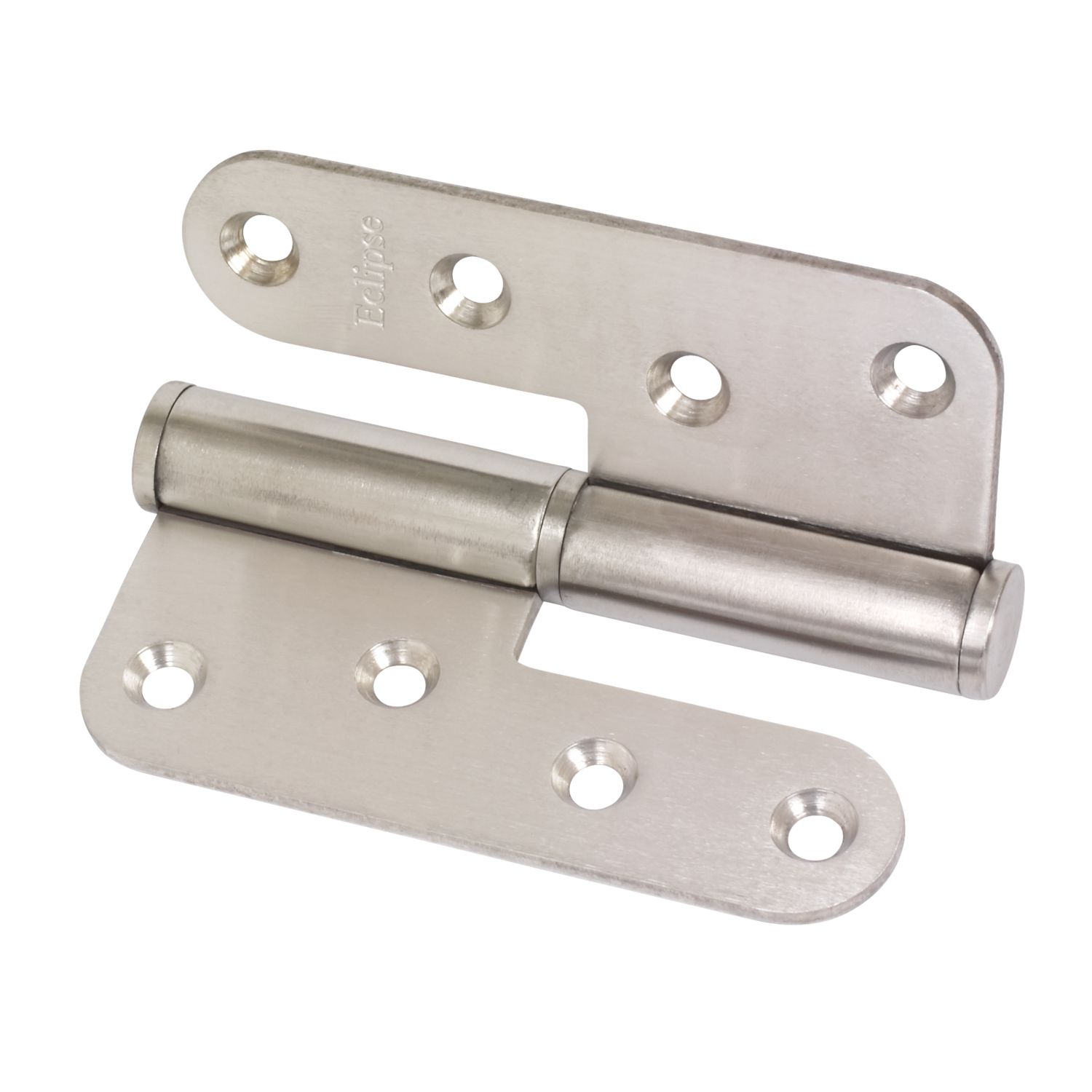 Eclipse Satin Stainless Steel Lift-Off Hinges RH 102mm x 89mm 2 Pack (43866)