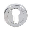 Smith & Locke  Euro Escutcheon (Single) Satin Chrome 50mm