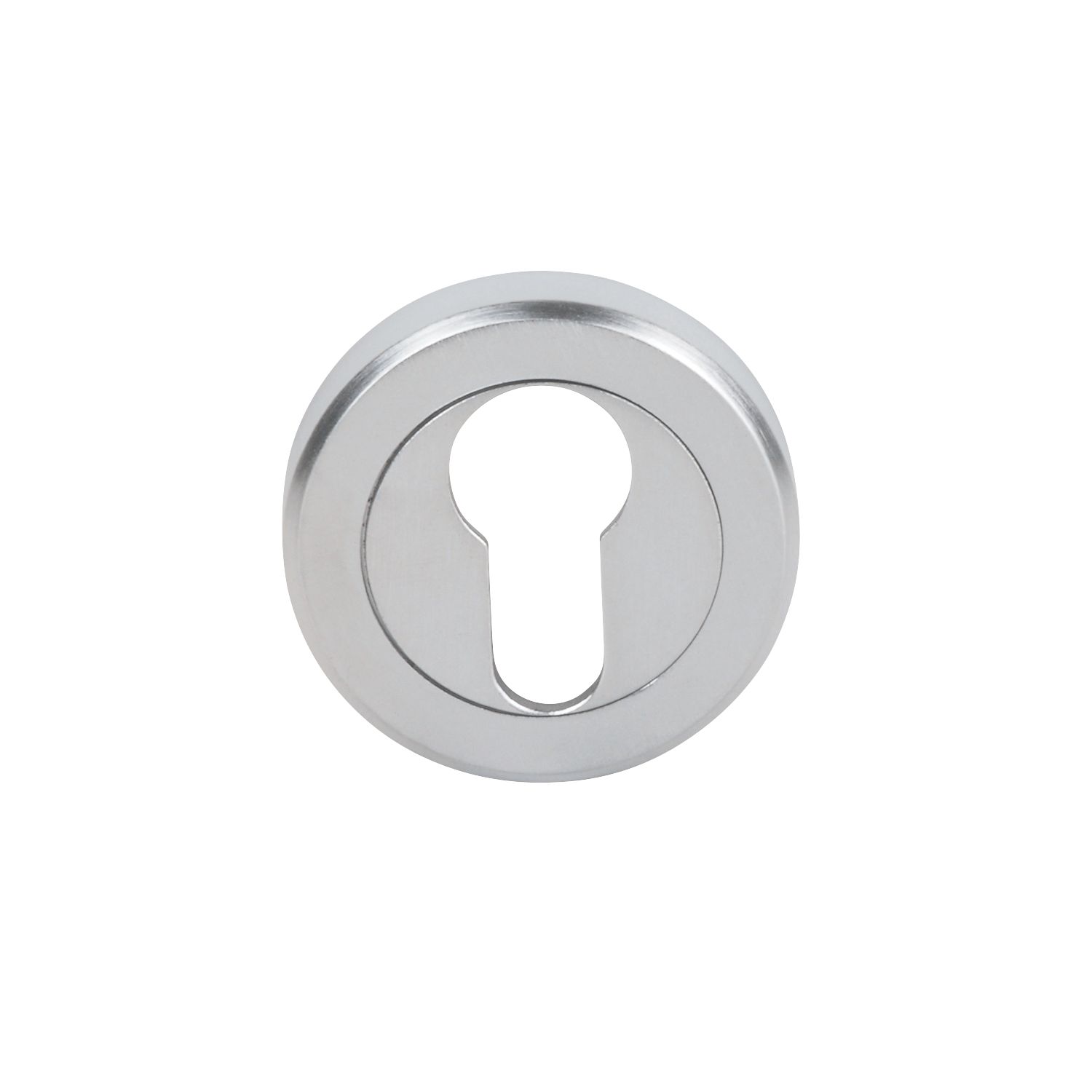 Smith & Locke Euro Escutcheon (Single) Satin Chrome 50mm (4387H)