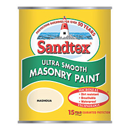 Sandtex   Magnolia Masonry Ultra Smooth Masonry Paint 150ml
