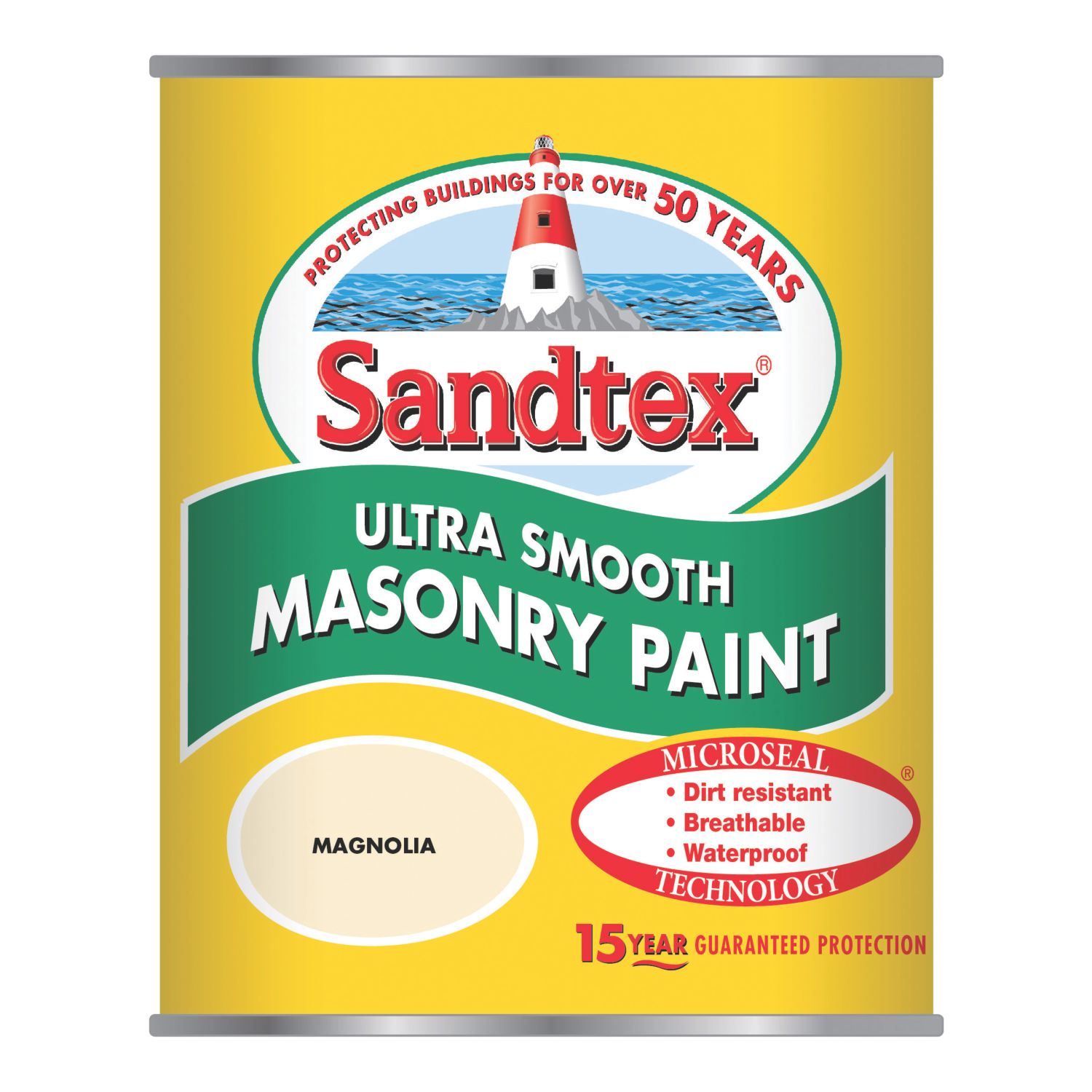 Sandtex 150ml Magnolia Masonry Paint (43881)