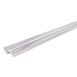 Fibo Profile for Internal Corner Chrome 2400mm x 10mm