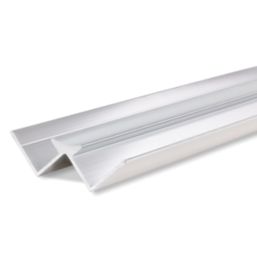 Fibo Profile for Internal Corner Chrome 2400mm x 10mm
