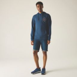 Regatta Cline  Hooded Sweatshirt Moonlight Denim /  Nordic Blue 3X Large 57.4" Chest