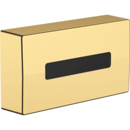 Hansgrohe AddStoris Tissue Box Polished Gold Optic