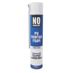 No Nonsense  Polyurethane Mortar Foam Hand Held Yellow 750ml