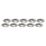 4lite  Tilt  Fire Rated GU10 Downlights Chrome 10 Pack