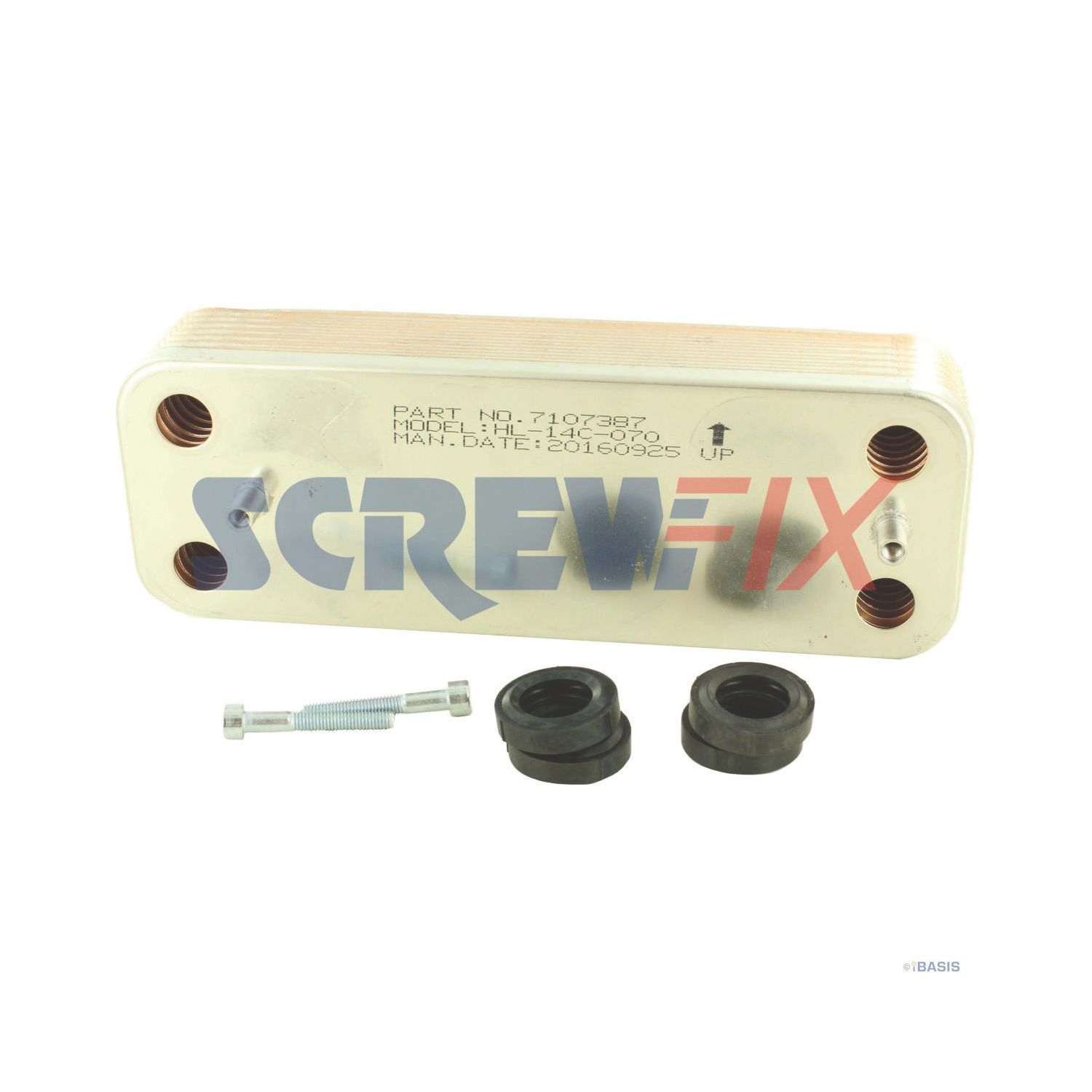 Baxi 720852601 PLATE HEAT EX KIT 20 Pack (438GW)